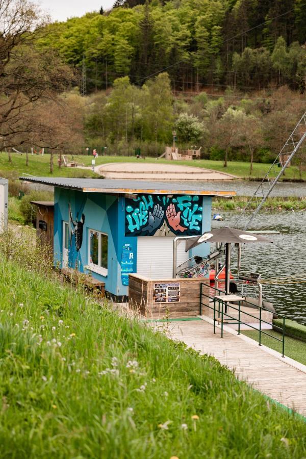 Ferienwohnung Mit Seeblick — Sport Und Erholung Winterberg Esterno foto
