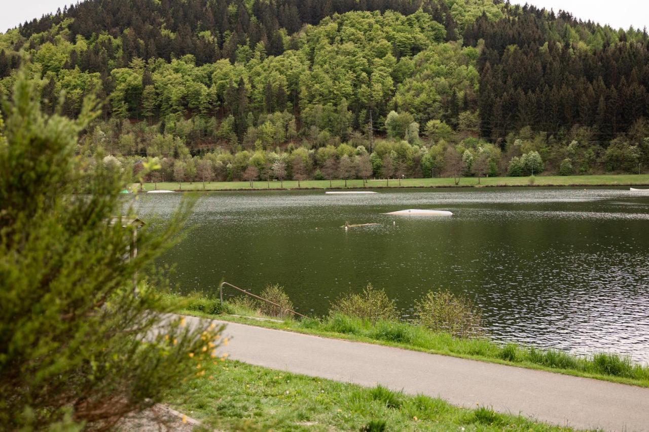 Ferienwohnung Mit Seeblick — Sport Und Erholung Winterberg Esterno foto