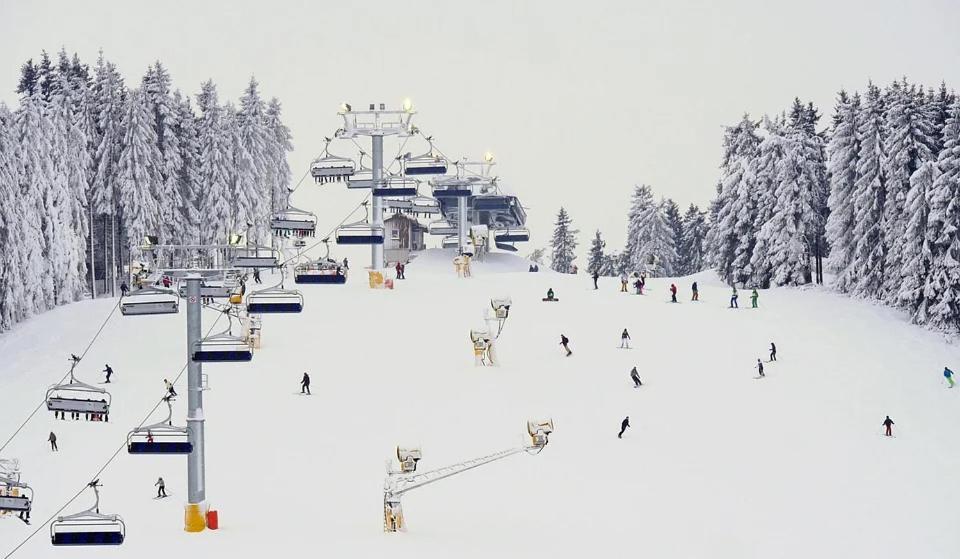 Ferienwohnung Mit Seeblick — Sport Und Erholung Winterberg Esterno foto