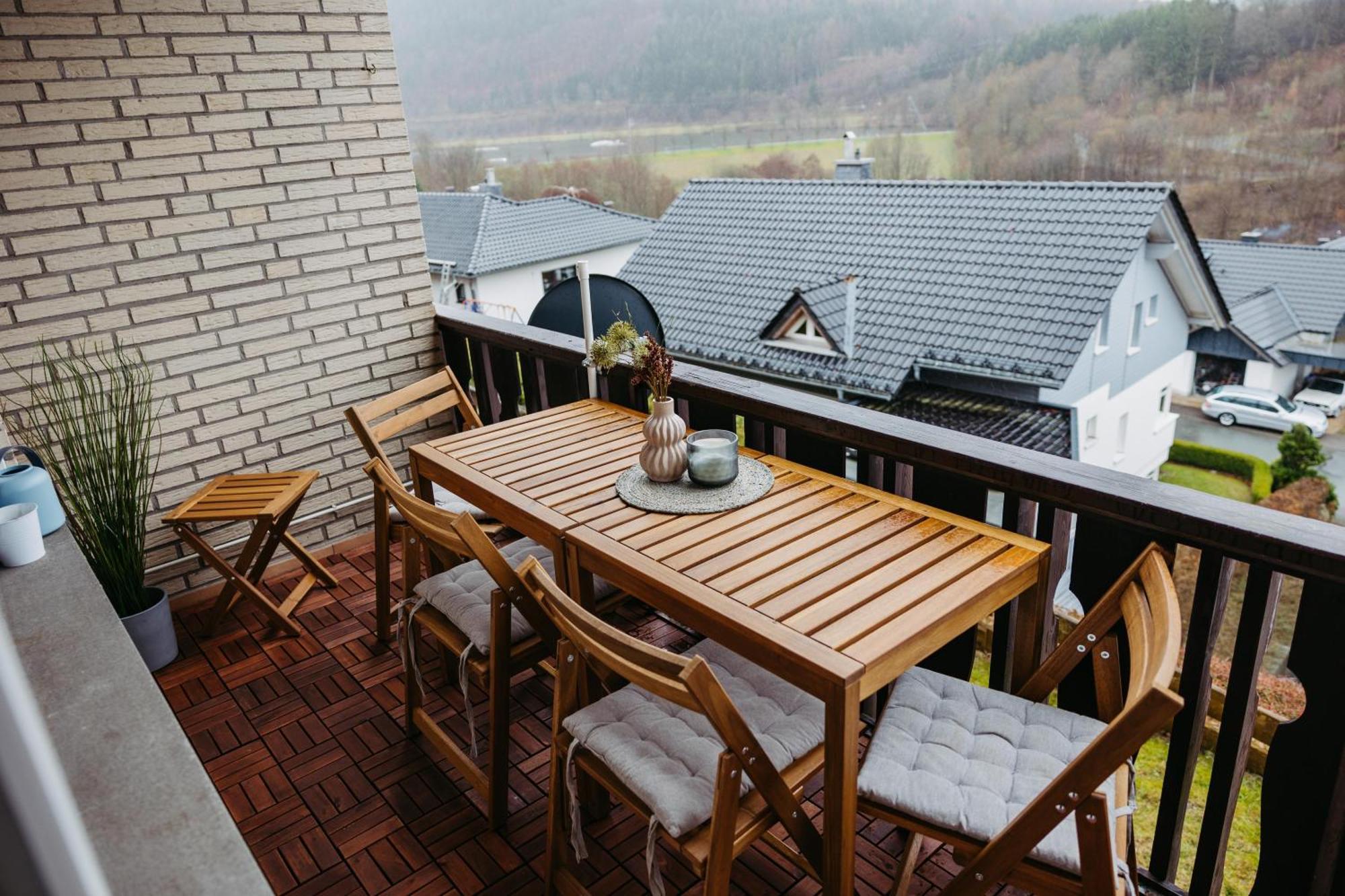 Ferienwohnung Mit Seeblick — Sport Und Erholung Winterberg Esterno foto