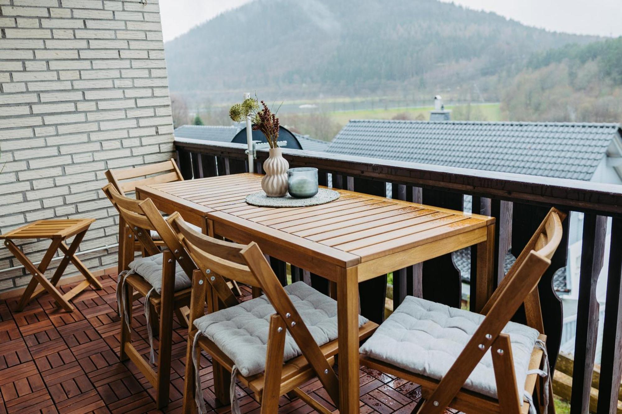 Ferienwohnung Mit Seeblick — Sport Und Erholung Winterberg Esterno foto